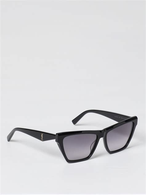 occhiali ysl donna acetato nero